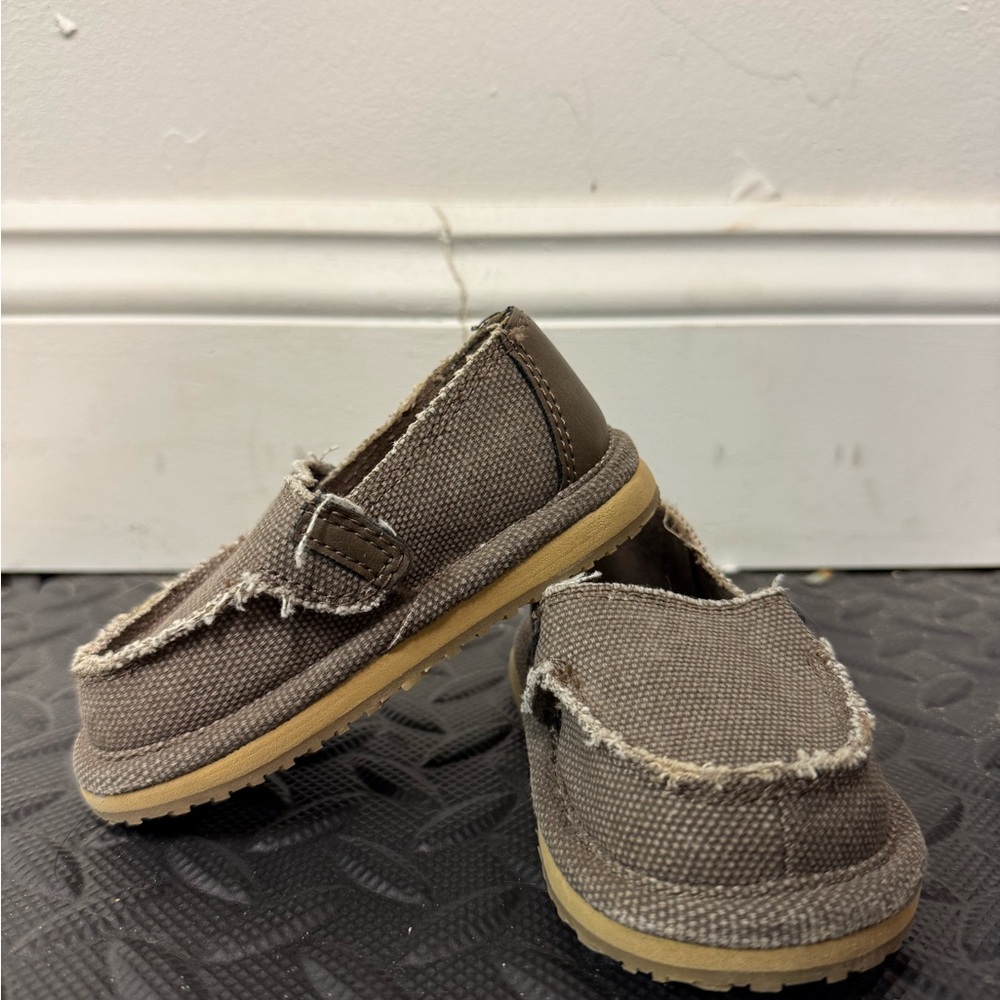 The Children's Place Brown and Tan Kids Moccasins